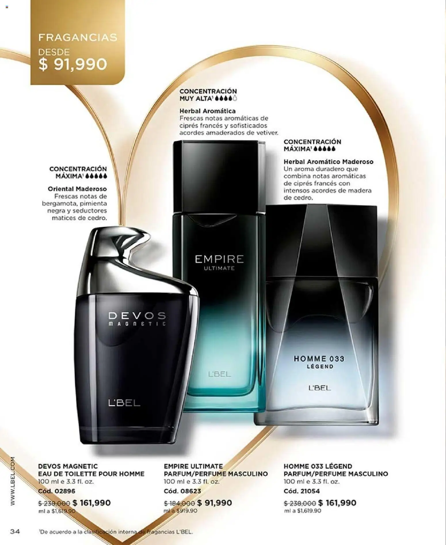 L'Bel revista - valida desde el 17/08/2026 | Página: 34 | Productos: Pimienta, Eau de toilette