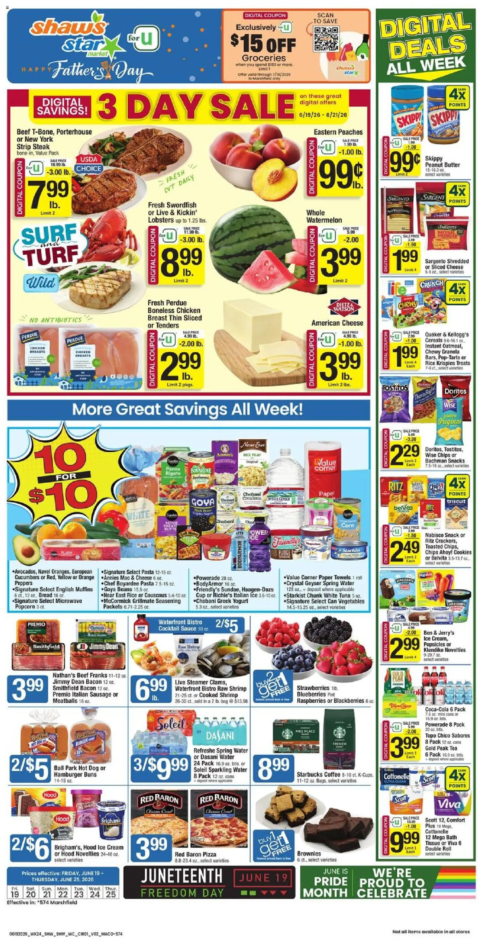 Star Market Weekly Ad - MA - valid from 19.06.2026 | Page: 1