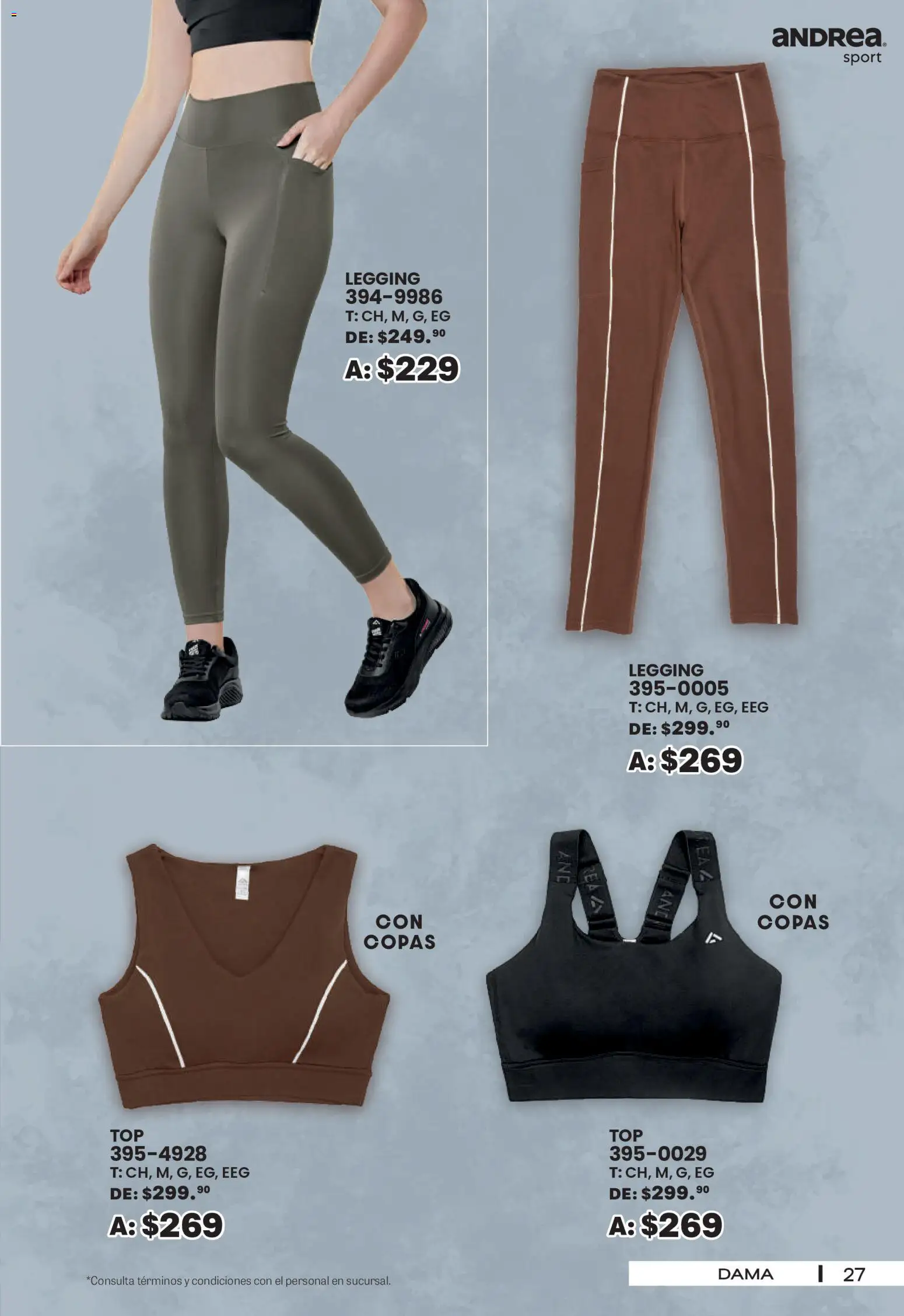 Nuevas ofertas de Andrea válidas en toda la República Mexicana desde el 30/08/2026. ¡Encuentra las mejores ofertas en Andrea - SPORT DAYS! | Página: 27