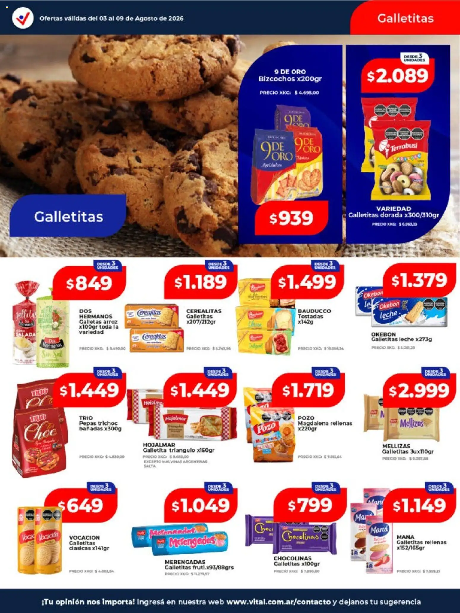 Vital - Ofertas │ válido desde el 03/08/2026 | Página: 23