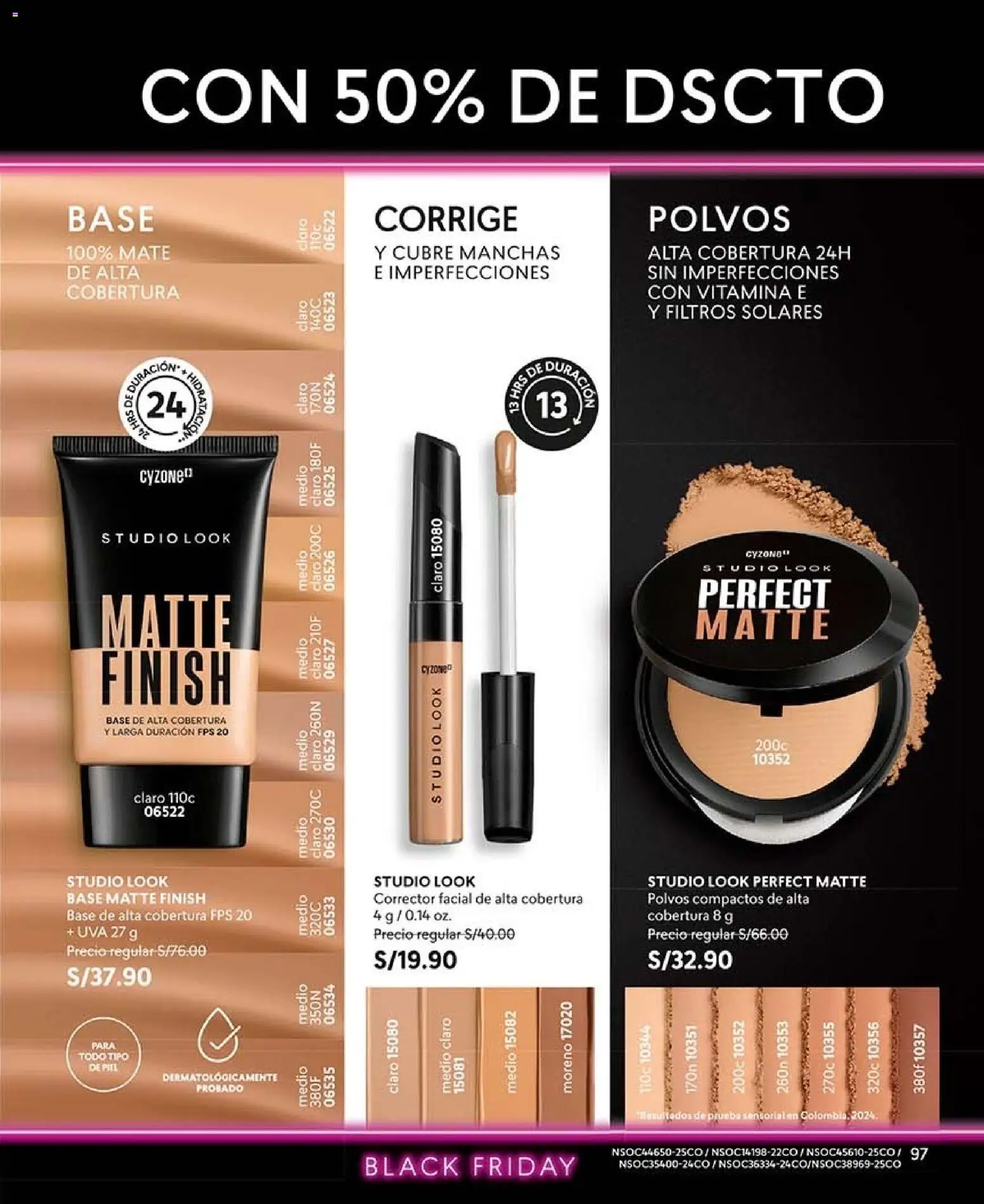 Catálogo CyZone válido desde 03/10/2026 | Página: 97 | Productos: Corrector
