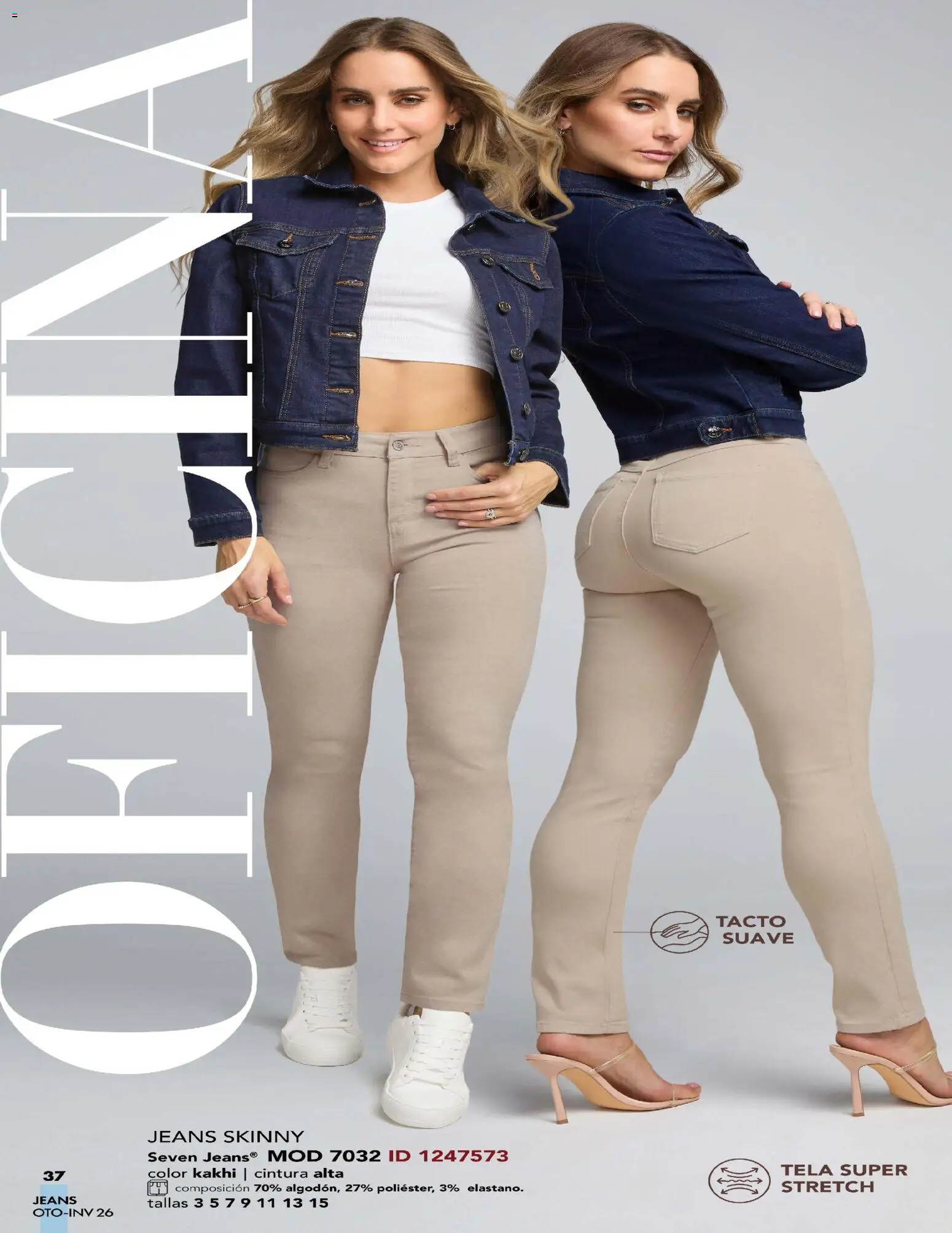 Nuevas ofertas de Price Shoes válidas en toda la República Mexicana desde el 03/08/2026. ¡Encuentra las mejores ofertas en Price Shoes catálogo Seven Jeans! | Página: 37