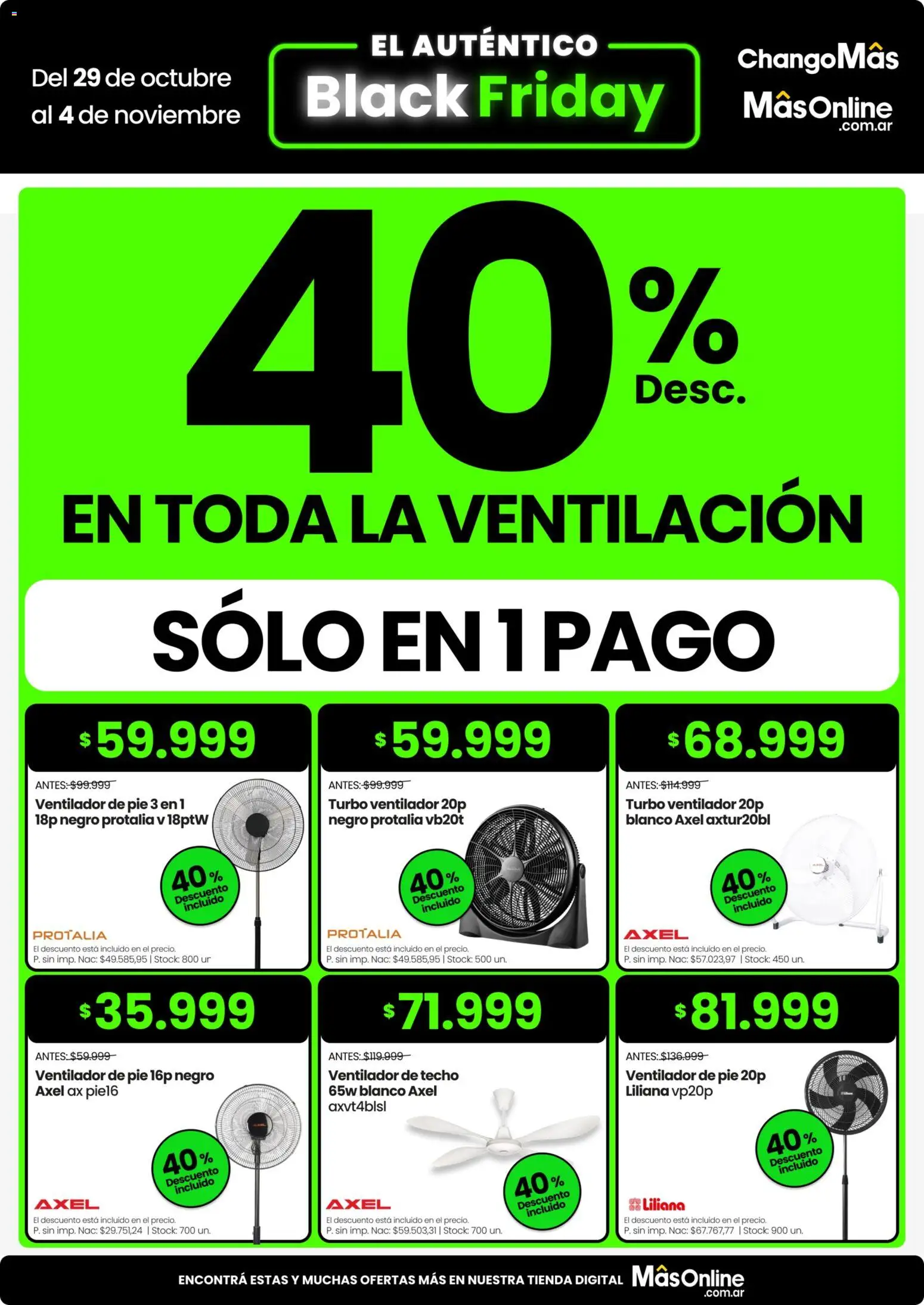 Changomas - Black Friday │ válido desde el 29/10/2026 | Página: 7