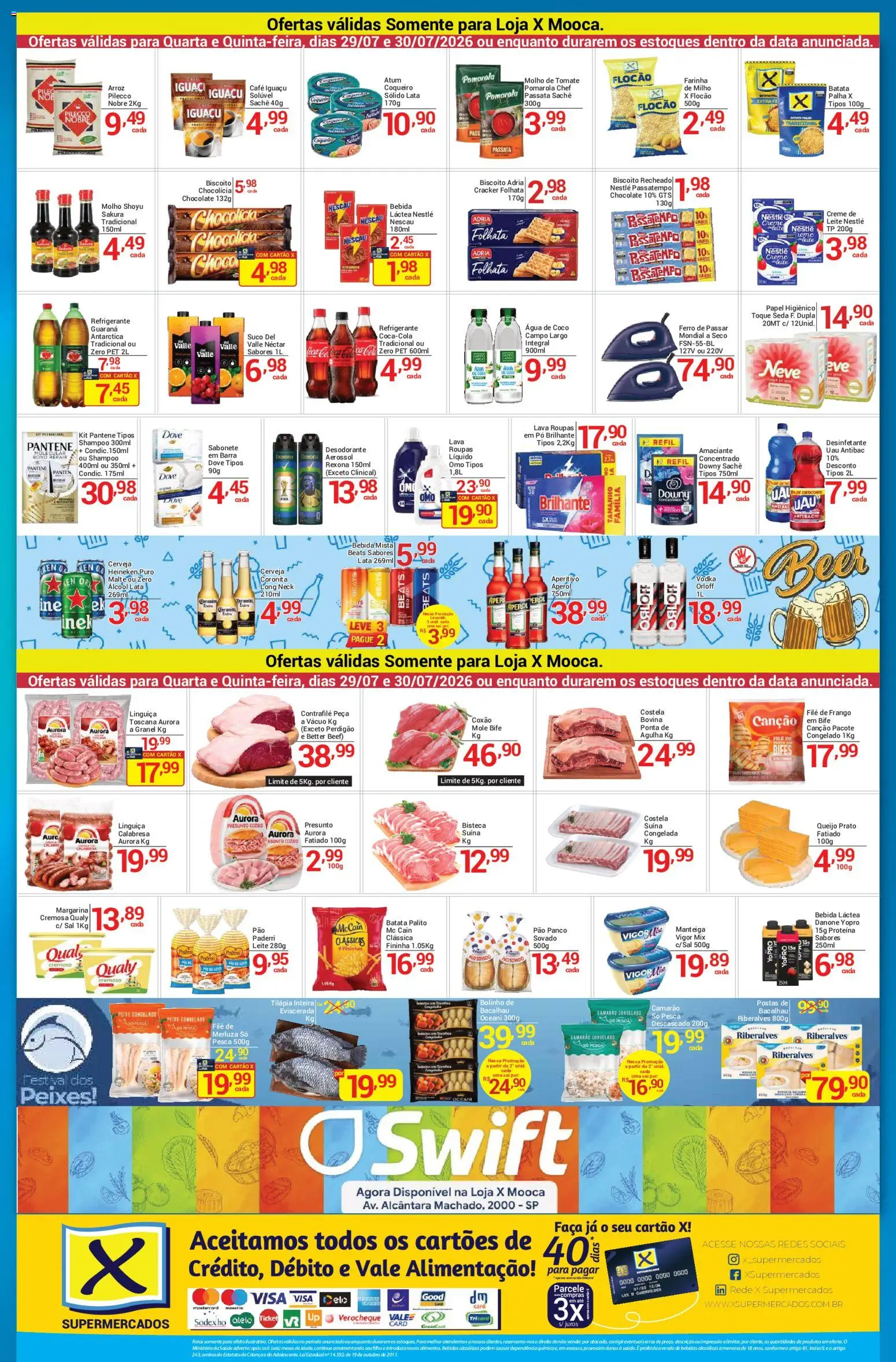 X Supermercados Folheto - válido de 29/07/2026 | Página: 2