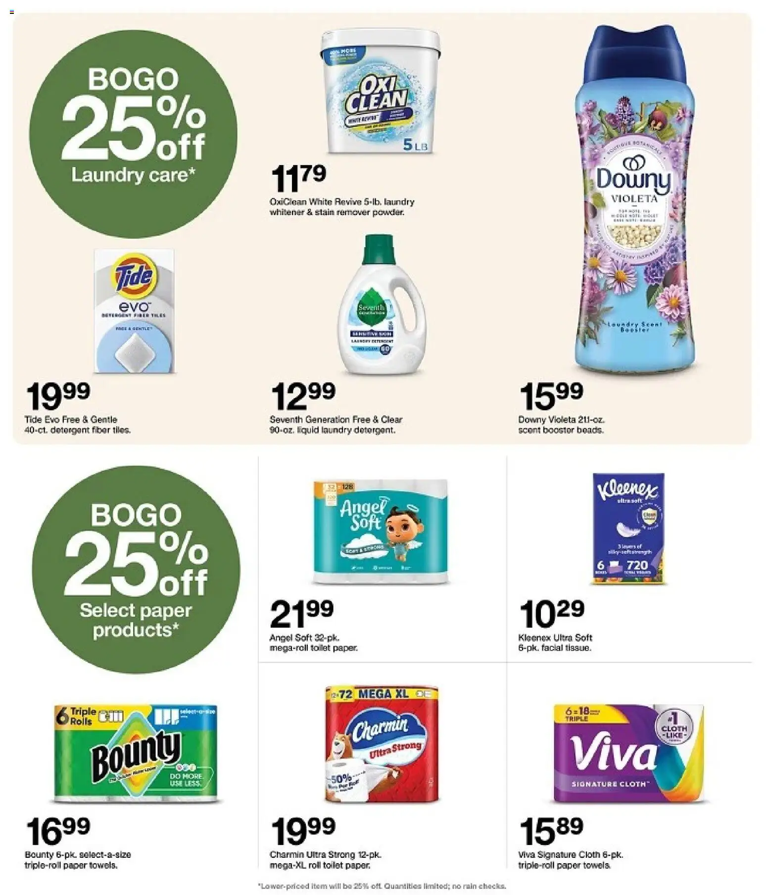 Target Weekly Ad - valid from 07/19/2026 | Page: 21 | Products: Powder, Stain remover, Detergent