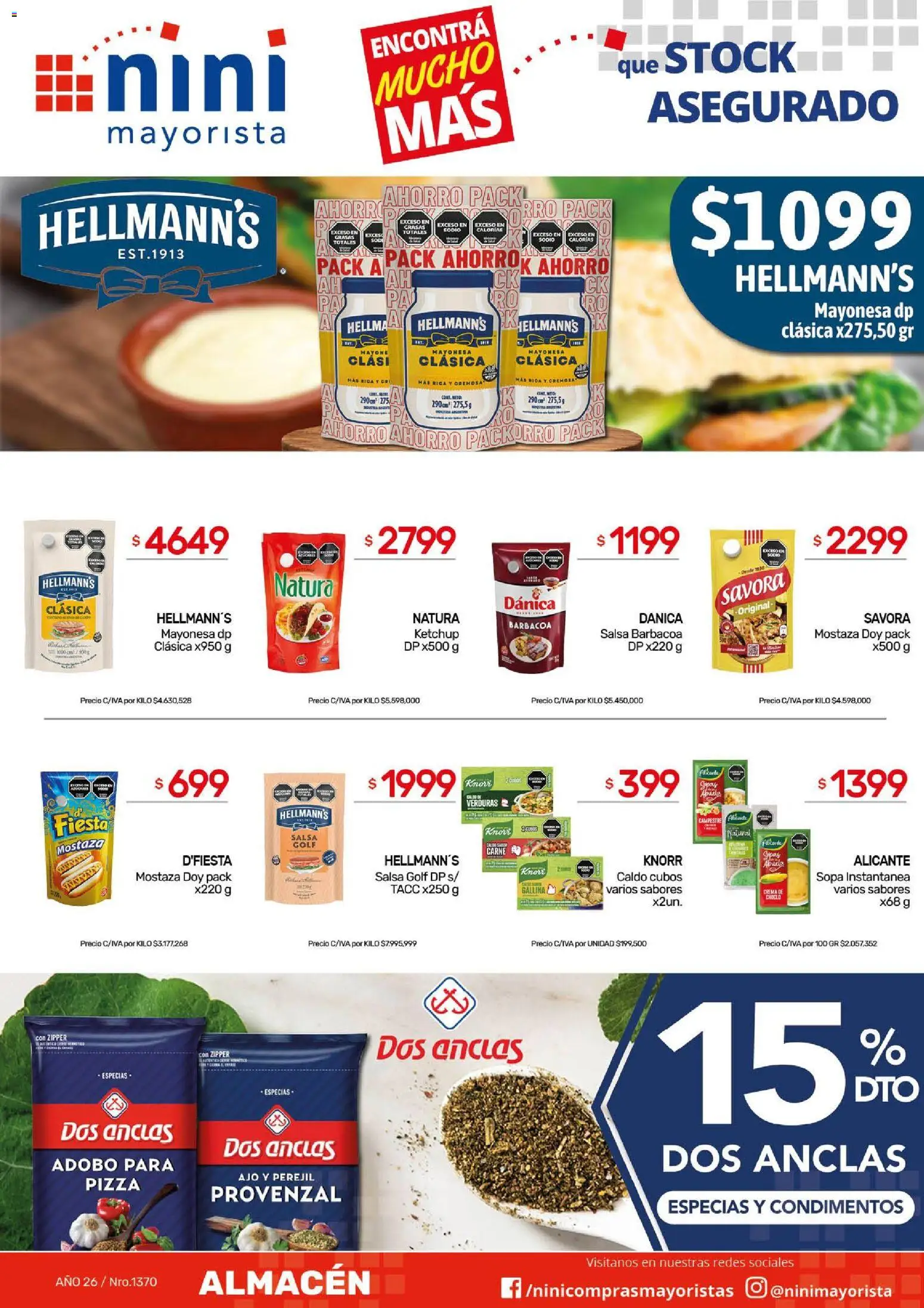 NINI Mayorista ofertas │ válido desde el 27/07/2026 | Página: 22