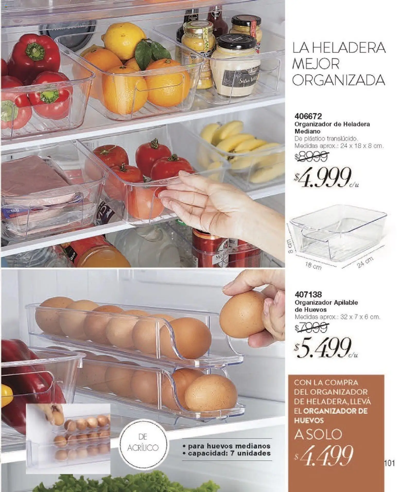 Violetta - Violetta Cosméticos │ válido desde el 09.03.2026 | Página: 524 | Productos: Organizador, Heladera, Huevos