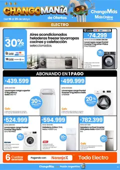 Vista previa Punto Mayorista catálogo válido desde el 19.05.2026 | Página: 10 | Productos: Lavarropas, Heladera, Freezer