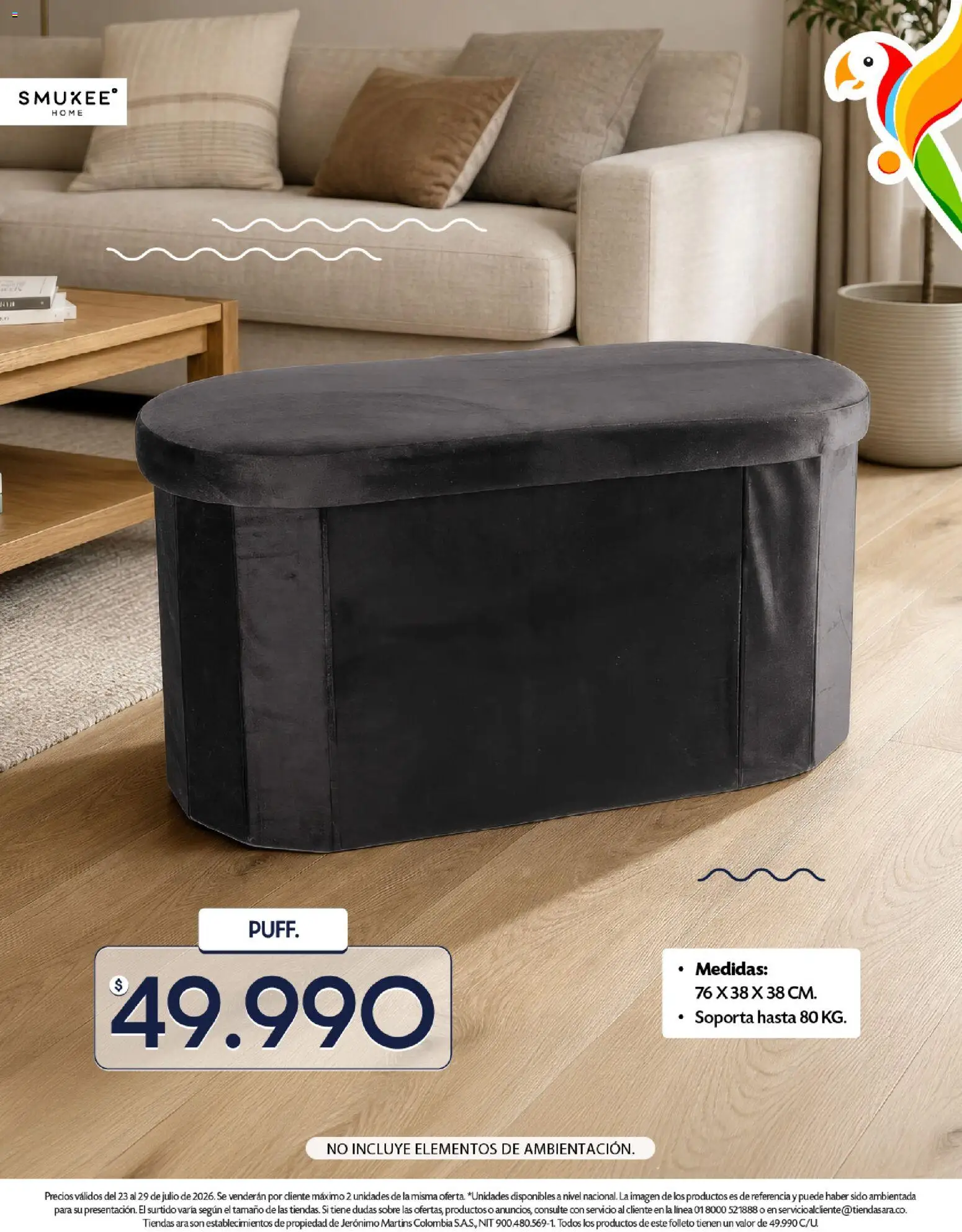 Ara revista - valida desde el 23/07/2026 | Página: 11 | Productos: Sobre
