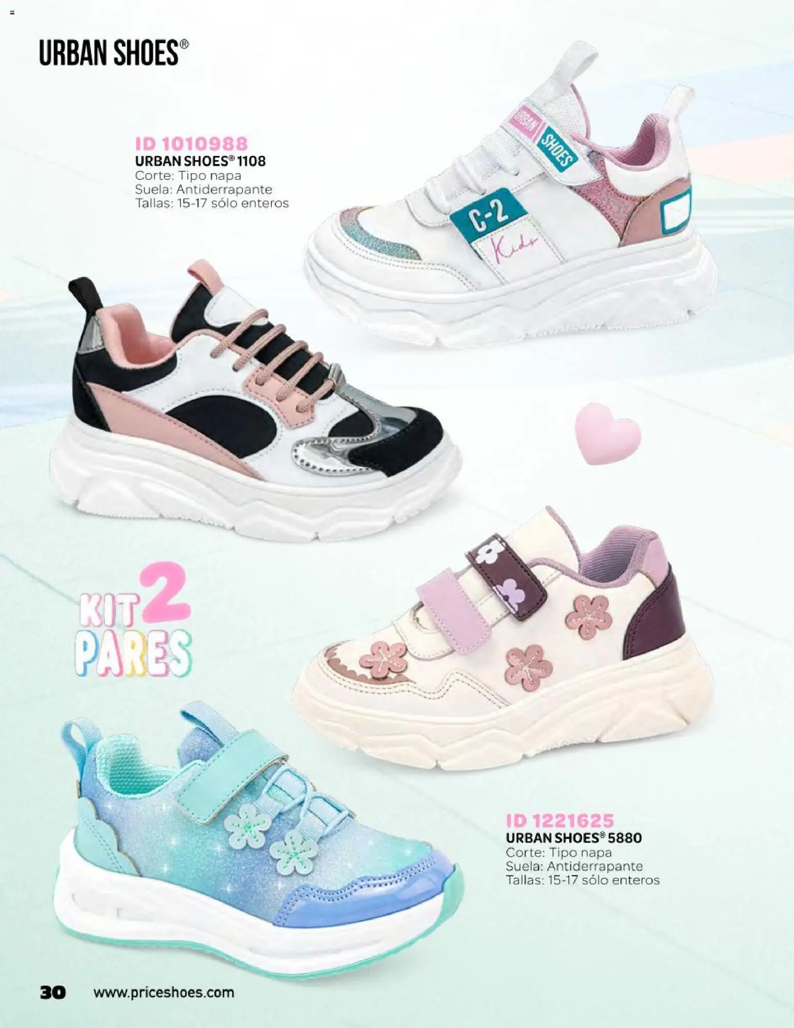 Nuevas ofertas de Price Shoes válidas en toda la República Mexicana desde el 21/10/2026. ¡Encuentra las mejores ofertas en Price Shoes catálogo Kids! | Página: 30