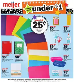 Preview of Meijer weekly ads valid from 08/12/2026