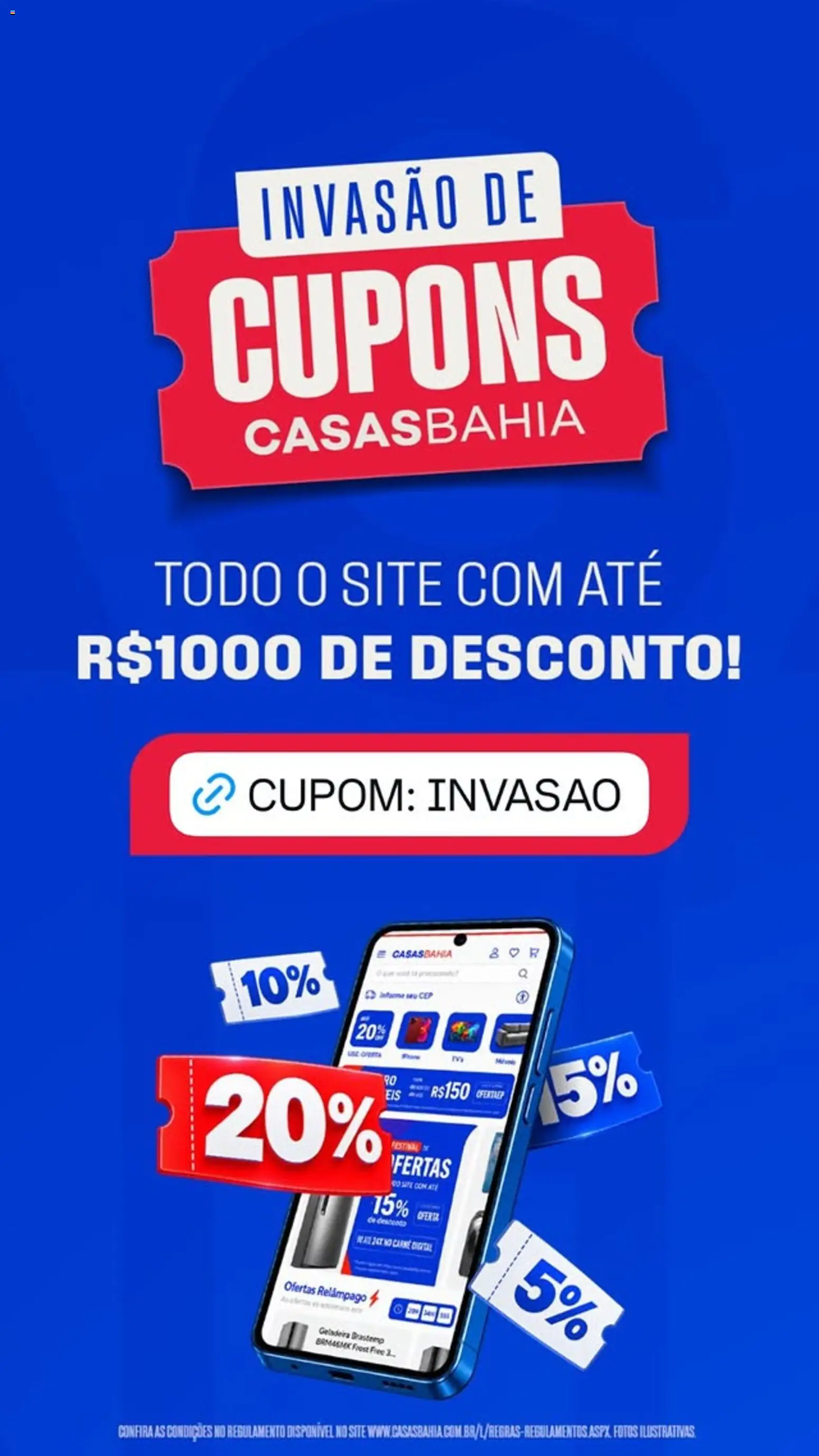 Casas Bahia Folheto - válido de 03/10/2026 | Página: 1