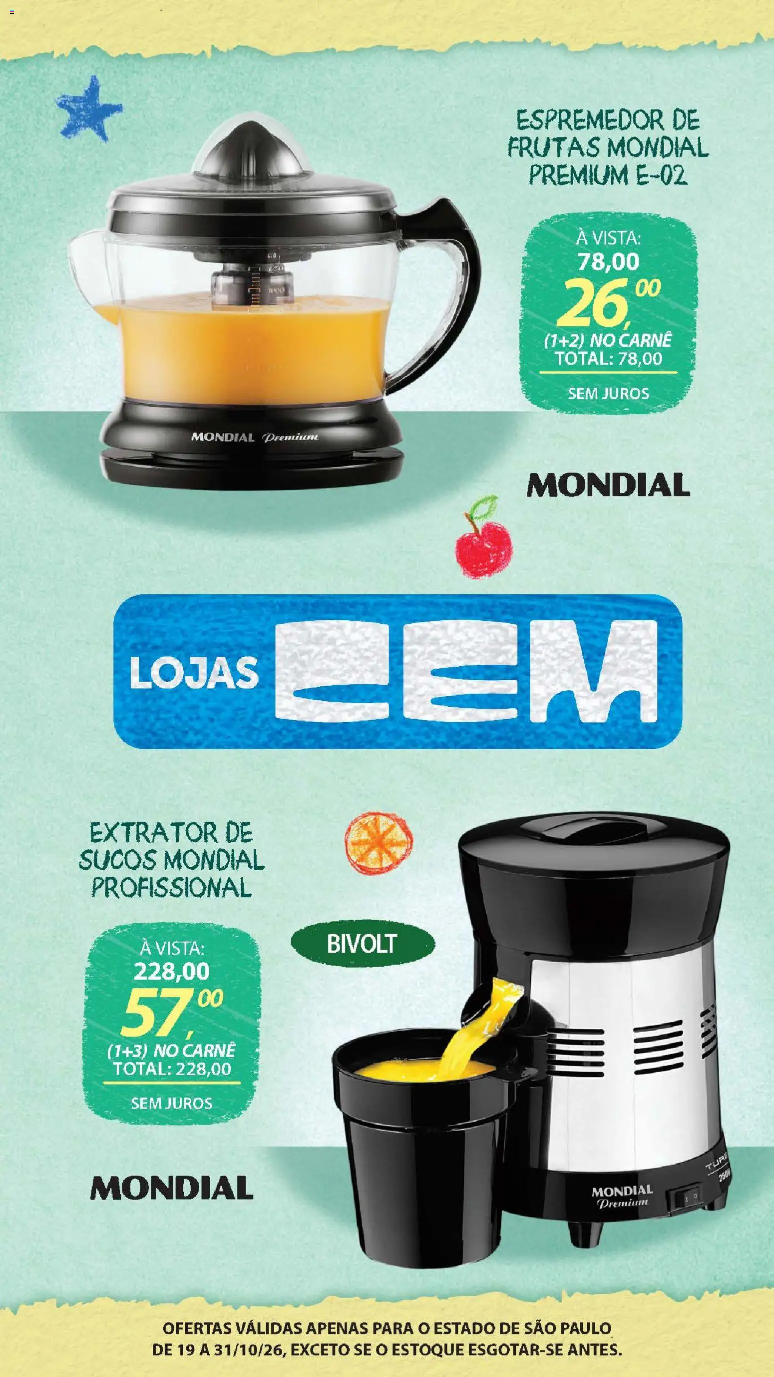 Lojas Cem Folheto - válido de 19/10/2026 | Página: 89