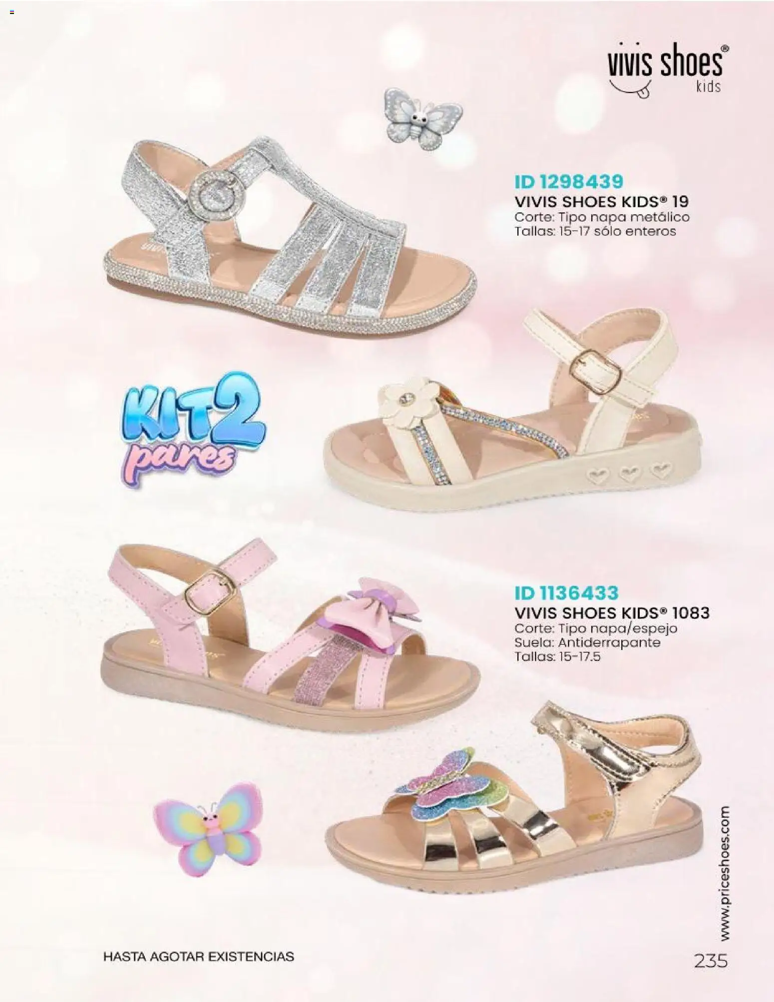 Nuevas ofertas de Price Shoes válidas en toda la República Mexicana desde el 23/06/2026. ¡Encuentra las mejores ofertas en Price Shoes catálogo Sandalias 2026! | Página: 235