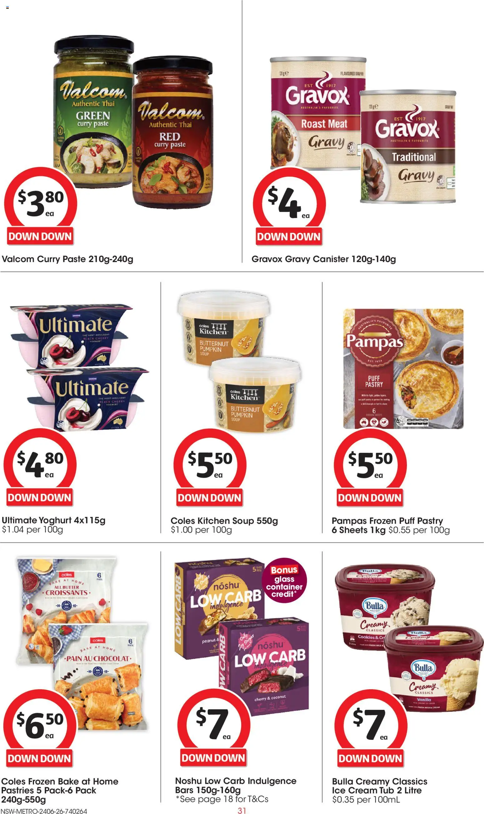 Coles catalogue - valid from 24/06/2026 | Page: 31 | Products: Butter, Cream, Soup, Pumpkin