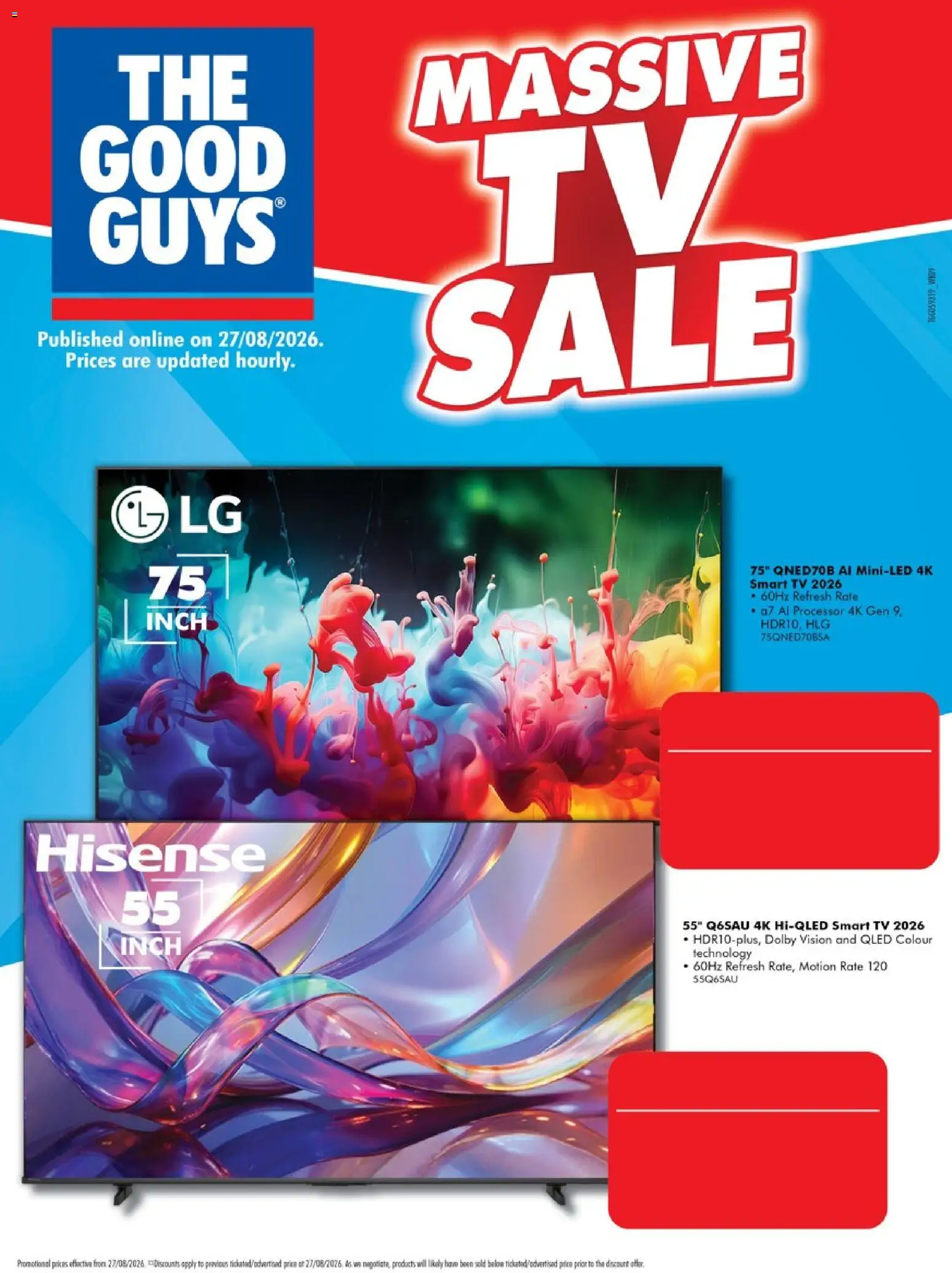 The Good Guys catalogue - valid from 26/08/2026 | Page: 13 | Products: Tv, Smart tv