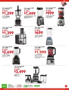 Vista previa de City Club catálogo, nuevo folleto de la tienda, válido en México a partir del 03/08/2026 | Página: 19 | Productos: Licuadora, Extractor, Extractor de jugos