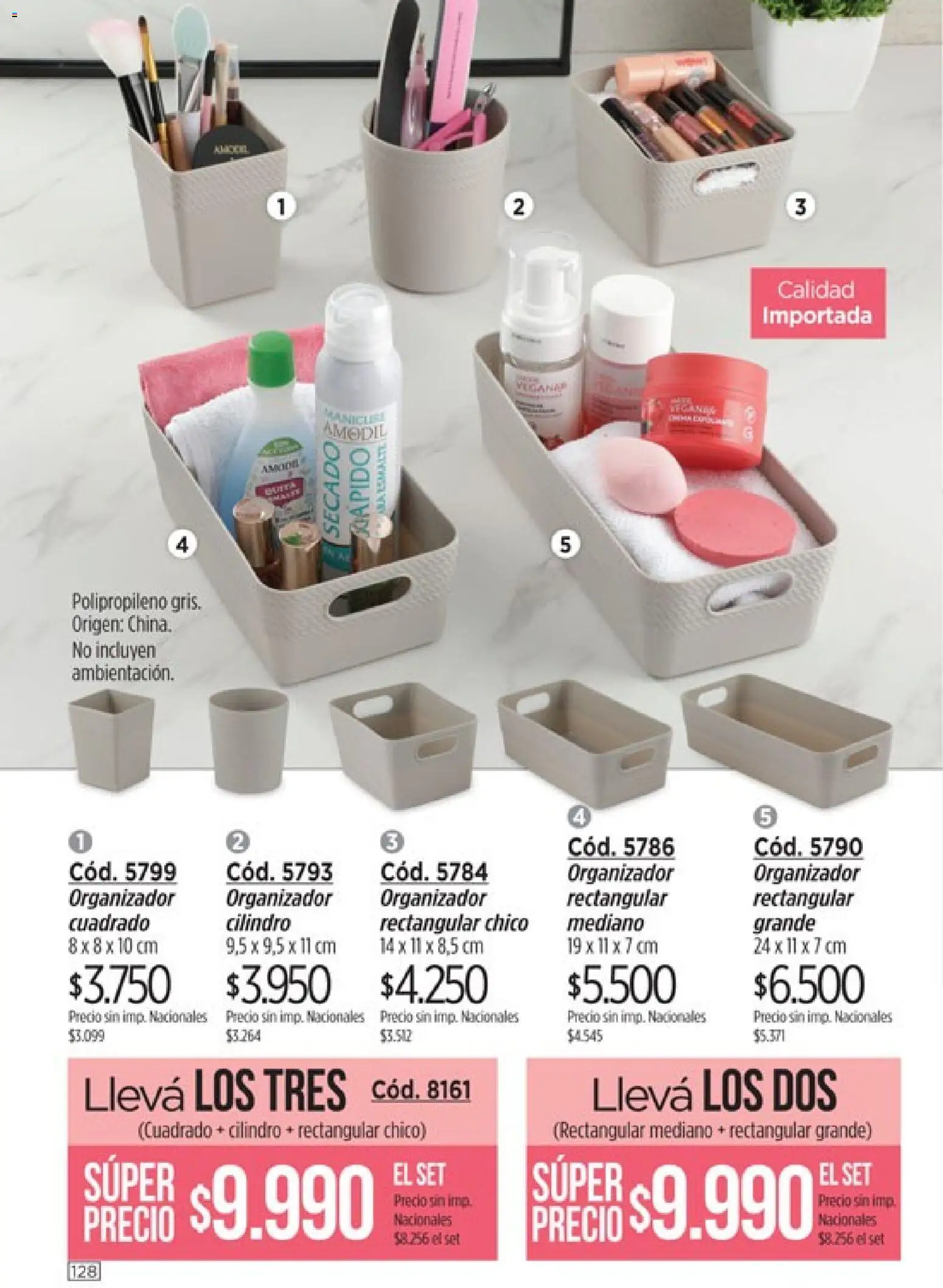 Catálogo Amodil Campaña 9 │ válido desde el 05.05.2026 | Página: 128 | Productos: Organizador