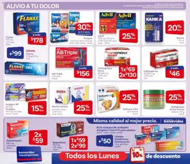 Vista previa de Farmacia Benavides catálogo, nuevo folleto de la tienda, válido en México a partir del 01/07/2026 | Página: 2 | Productos: Bálsamo, Analgésico, Pomada