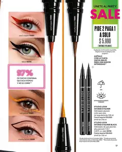Catálogo CyZone Campaña 11 válido desde el 13.06.2026 | Página: 17 | Productos: Delineador de ojos, Delineador, Plumón