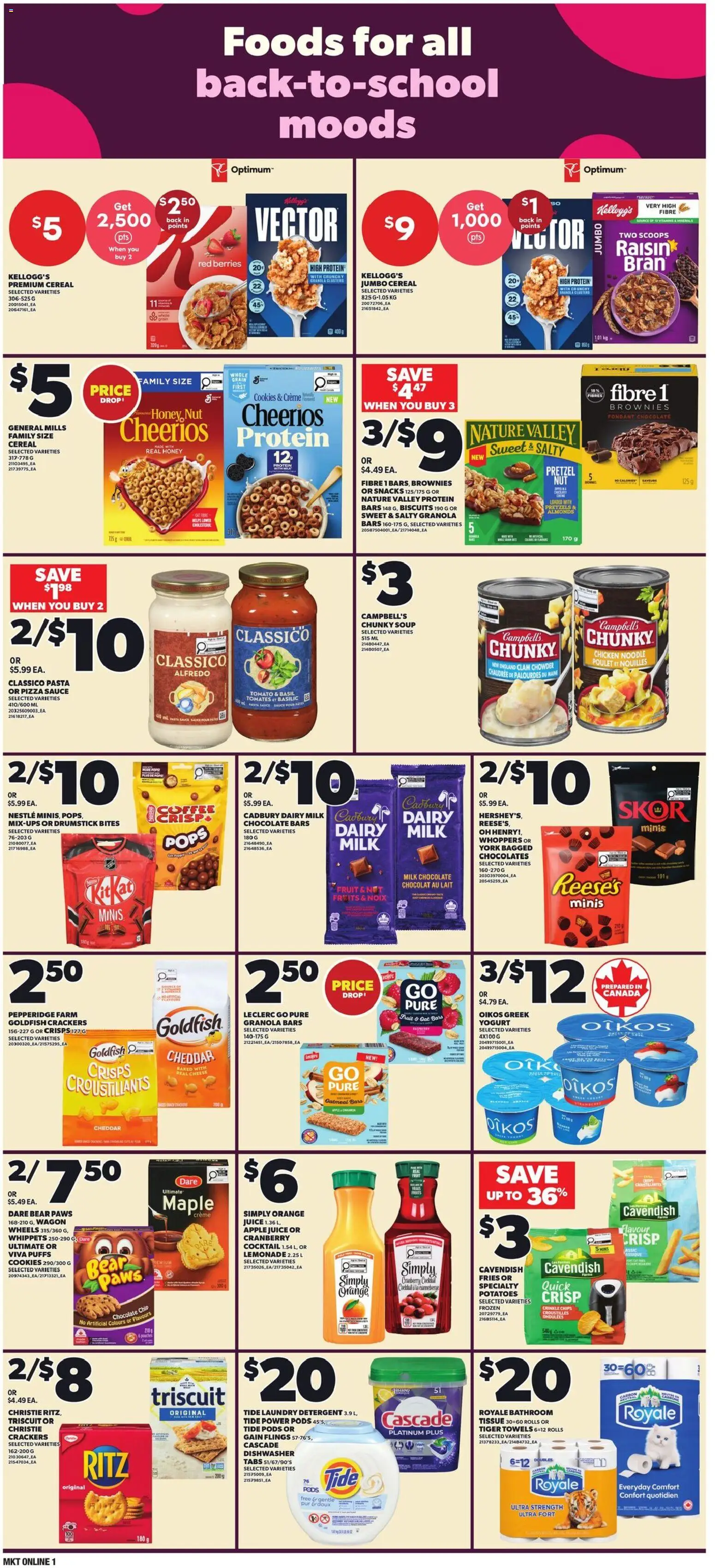 Independent Grocer flyer valid from Sep 3, 2026 | Page: 6 | Products: Detergent, Cheese, Juice, Protein