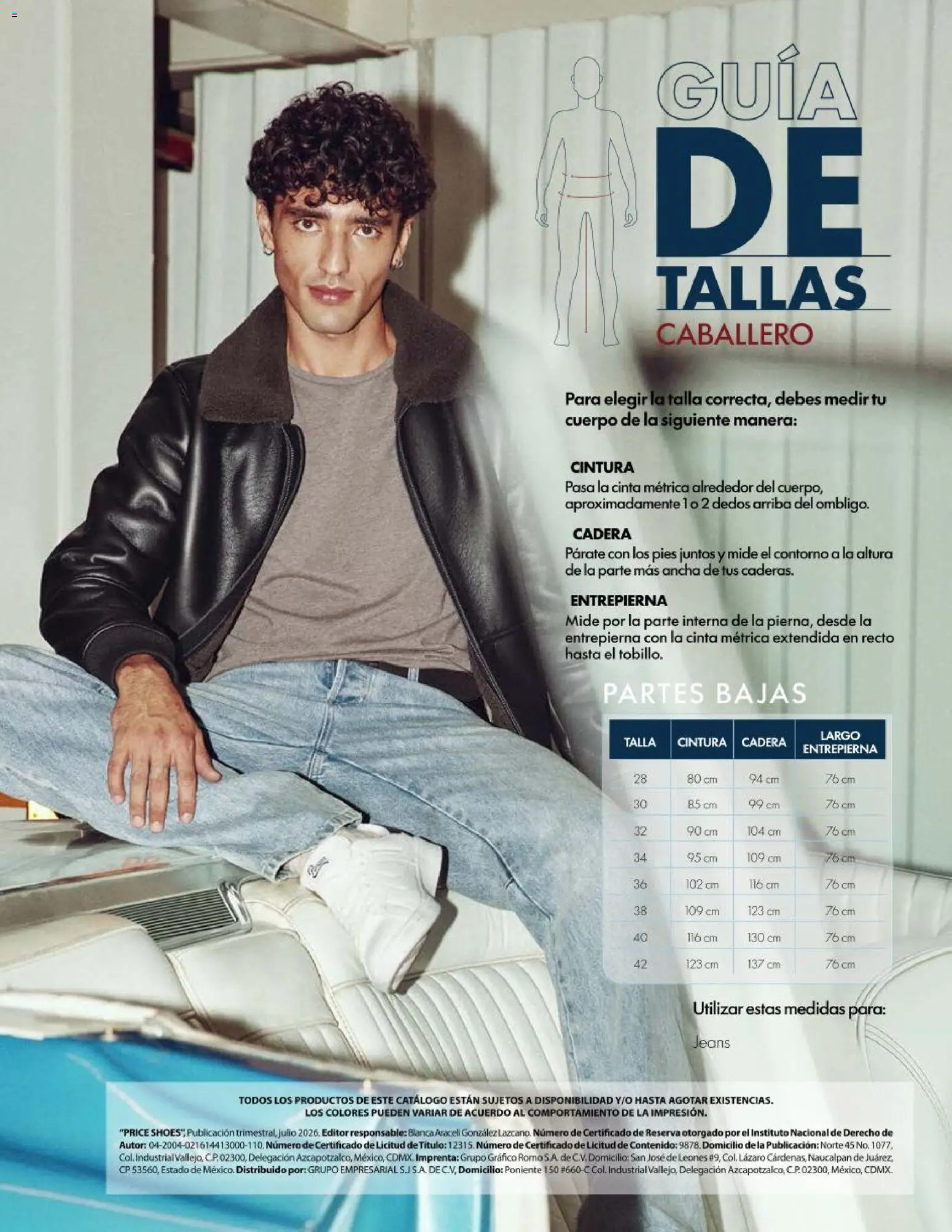 Nuevas ofertas de Price Shoes válidas en toda la República Mexicana desde el 03/08/2026. ¡Encuentra las mejores ofertas en Price Shoes catálogo Jeans! | Página: 219