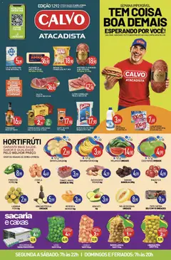 Calvo Atacadista - Ofertas da semana - Pré-Visualização do folheto da loja Calvo Atacadista, válido de 24/08/2026