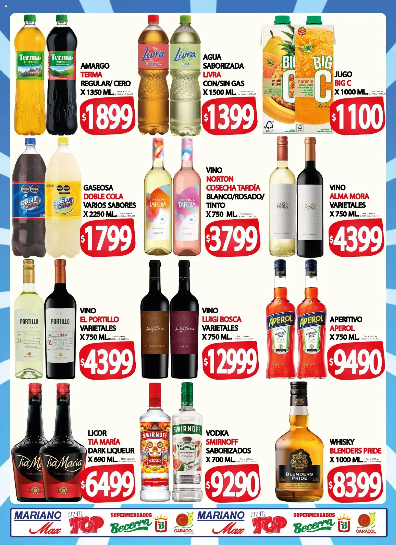 Mariano Max - Catálogo │ válido desde el 20.05.2026 | Página: 6 | Productos: Vodka, Pera, Pomelo, Jugo