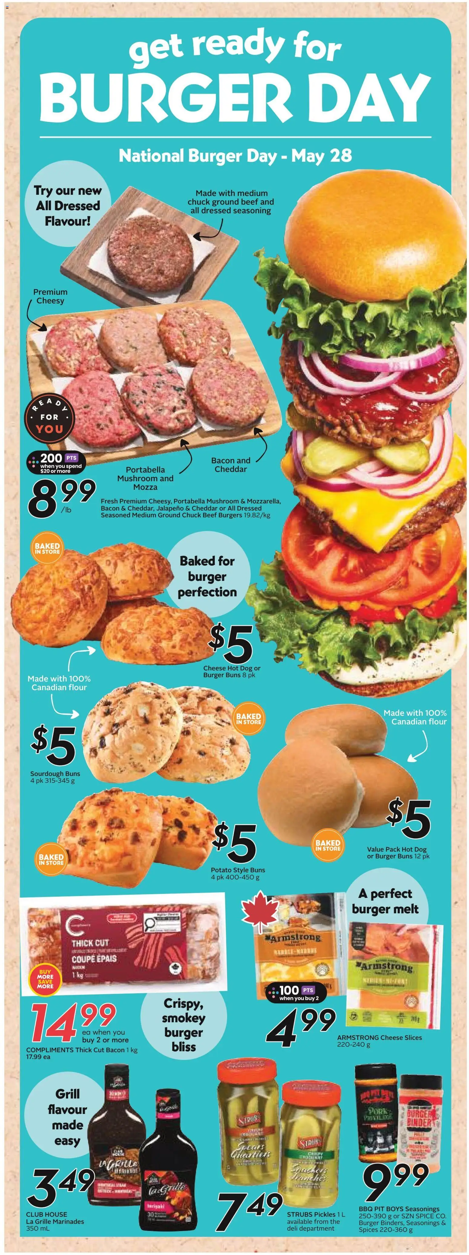 Safeway flyer valid from 28.05.2026 | Page: 18 | Products: Beef, Grill, Cheese