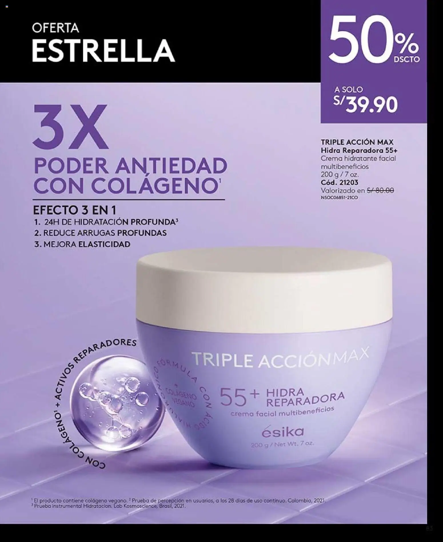 Catálogo Ésika válido desde 22/08/2026 | Página: 83 | Productos: Crema