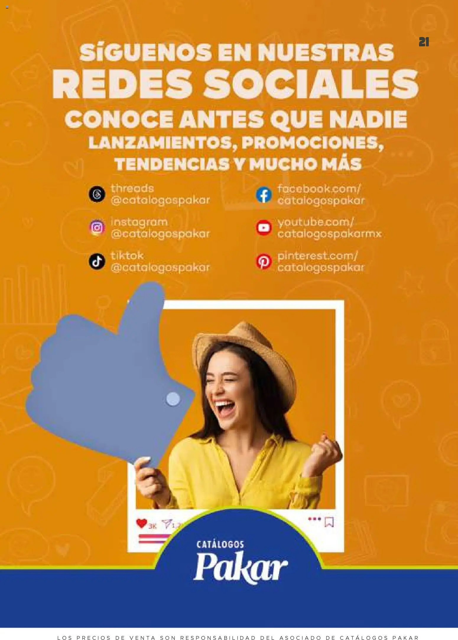 Nuevas ofertas de SC Pakar válidas en toda la República Mexicana desde el 30.01.2026. ¡Encuentra las mejores ofertas en SC Pakar catálogo Ropa! | Página: 21
