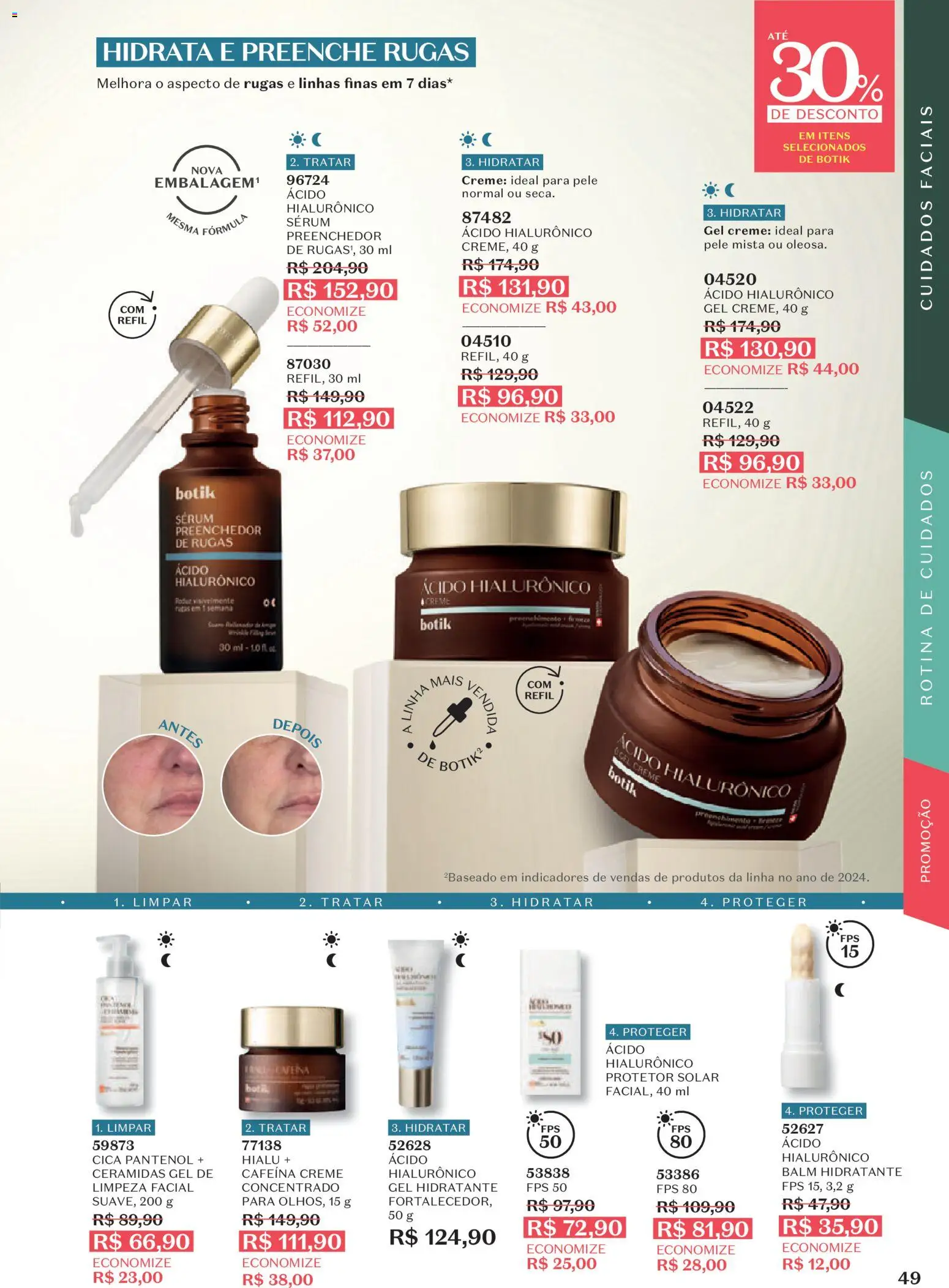 O Boticário Folheto - válido de 29/06/2026 | Página: 53 | Produtos: Protetor solar, Sérum, Creme