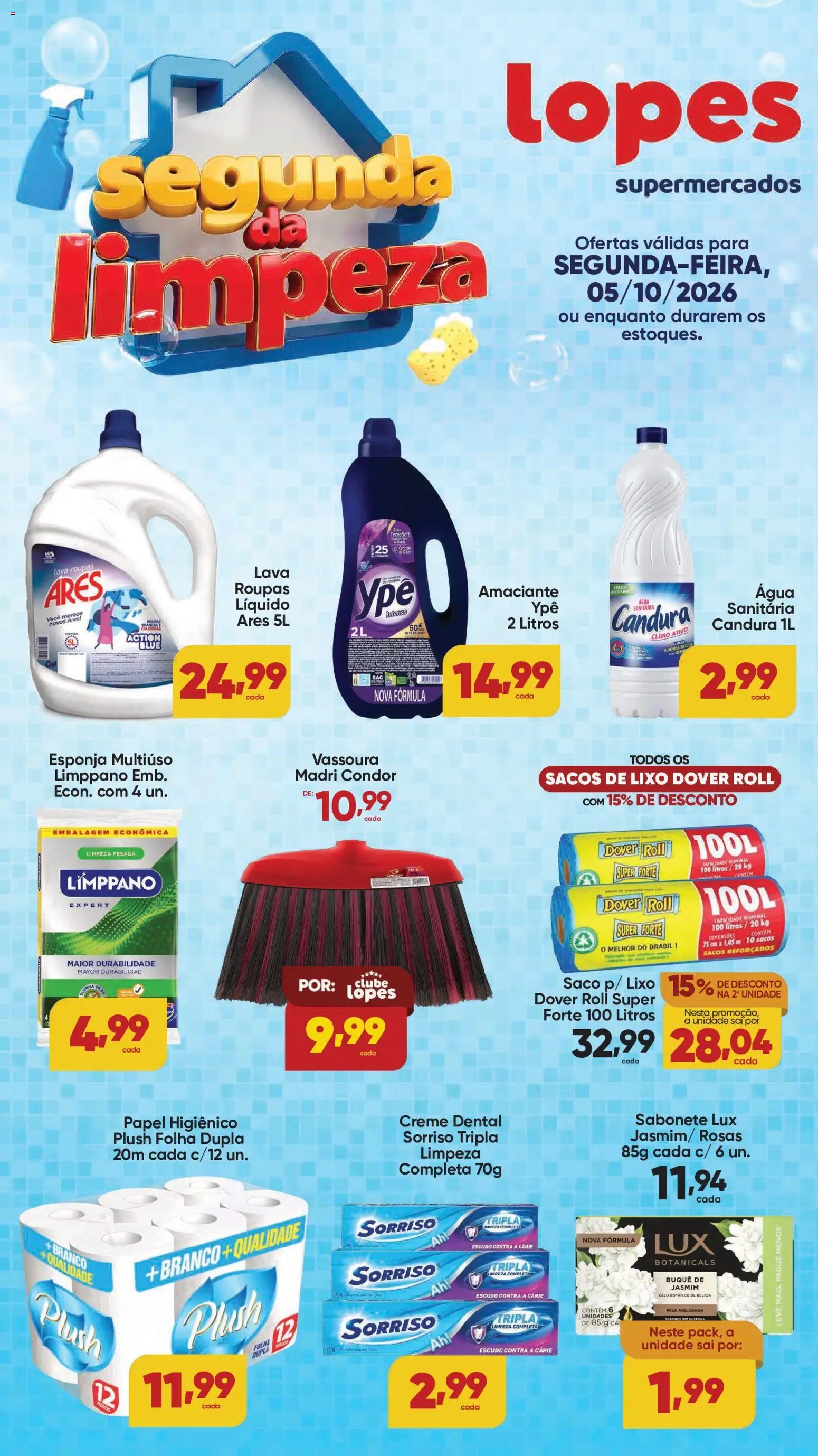 Lopes Supermercados Folheto - válido de 05/10/2026 | Página: 1