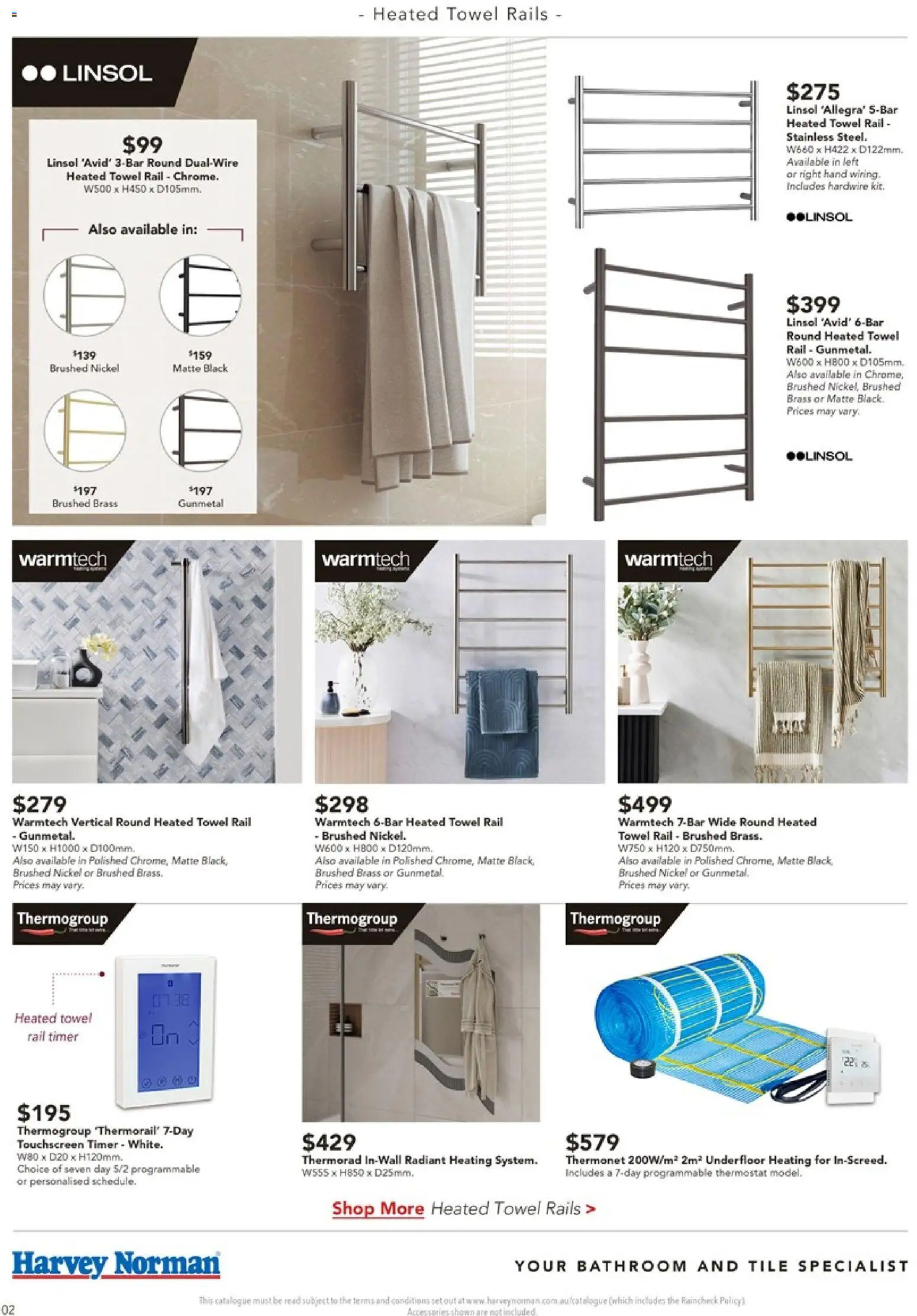 Harvey Norman catalogue - valid from 16/07/2026 | Page: 2 | Products: Timer, Bathroom