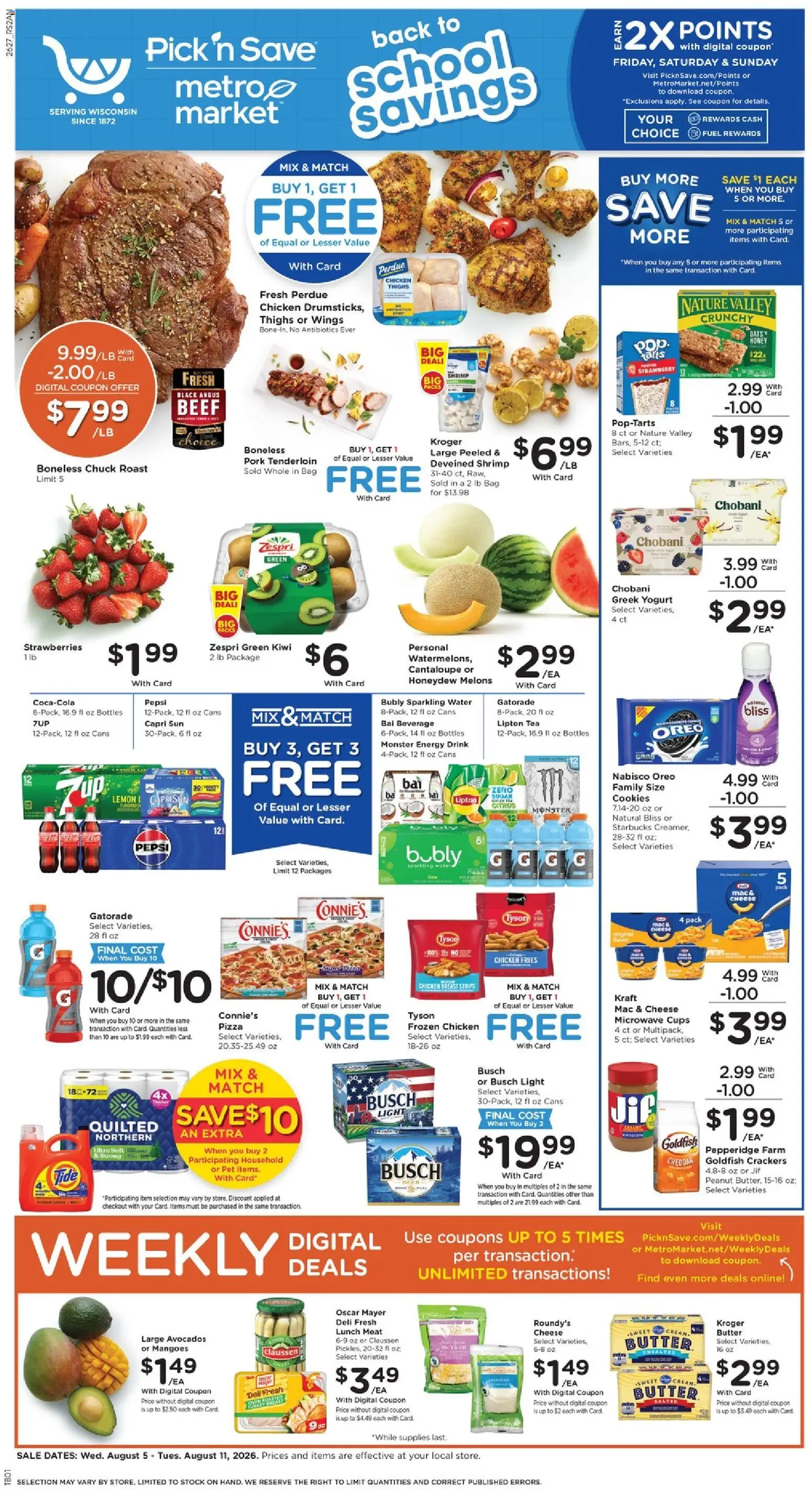 Pick ‘n Save Weekly Ad - valid from 08/05/2026 | Page: 1