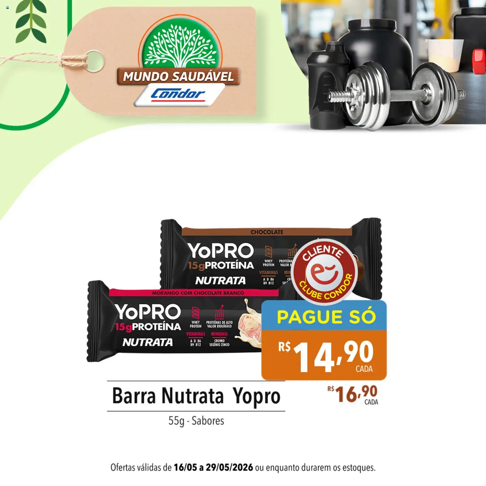 Supermercados Condor Folheto - válido de 16.05.2026 | Página: 6 | Produtos: Chocolate