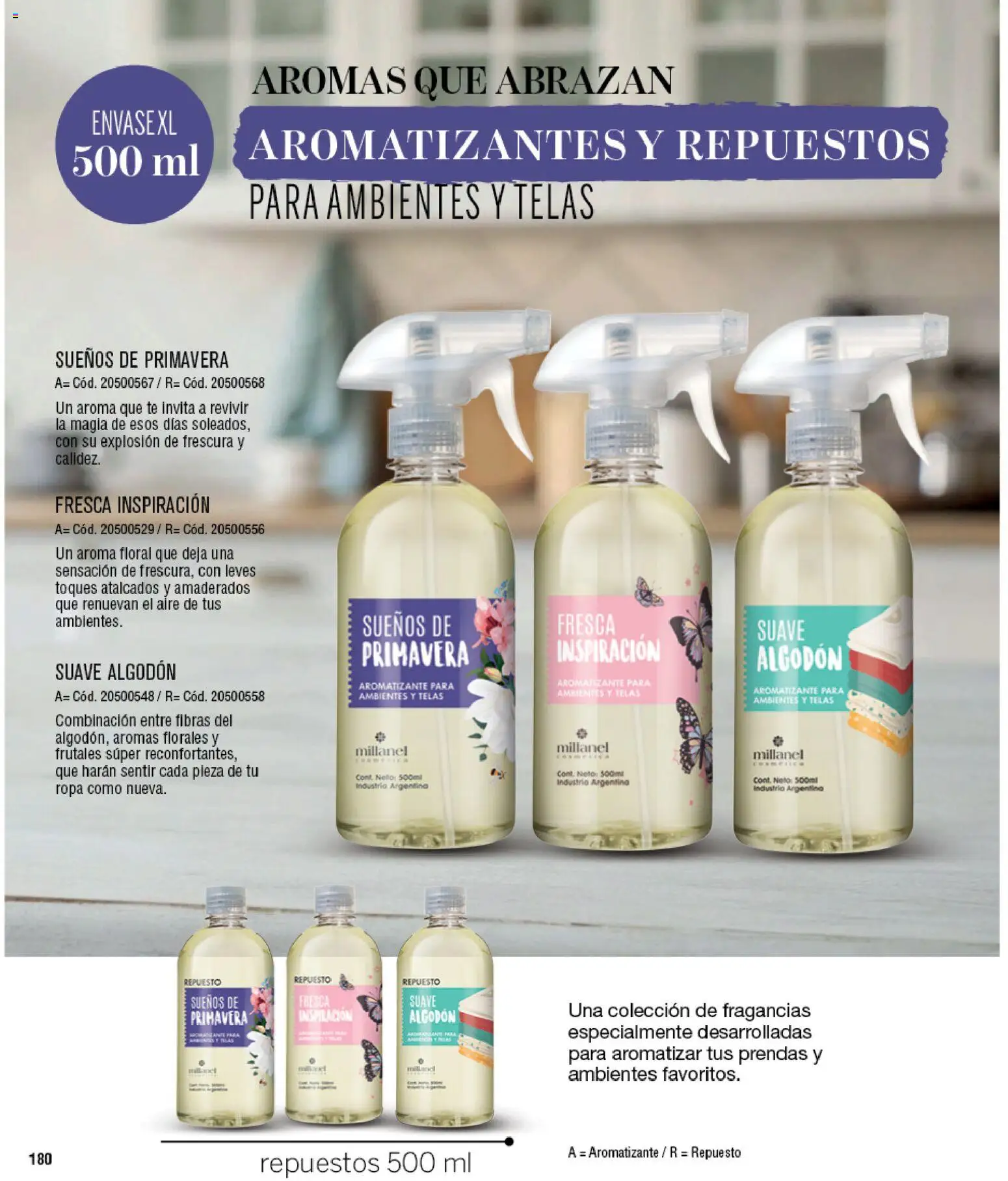 Millanel - Catálogo │ válido desde el 20/07/2026 | Página: 204 | Productos: Algodón, Ropa, Té