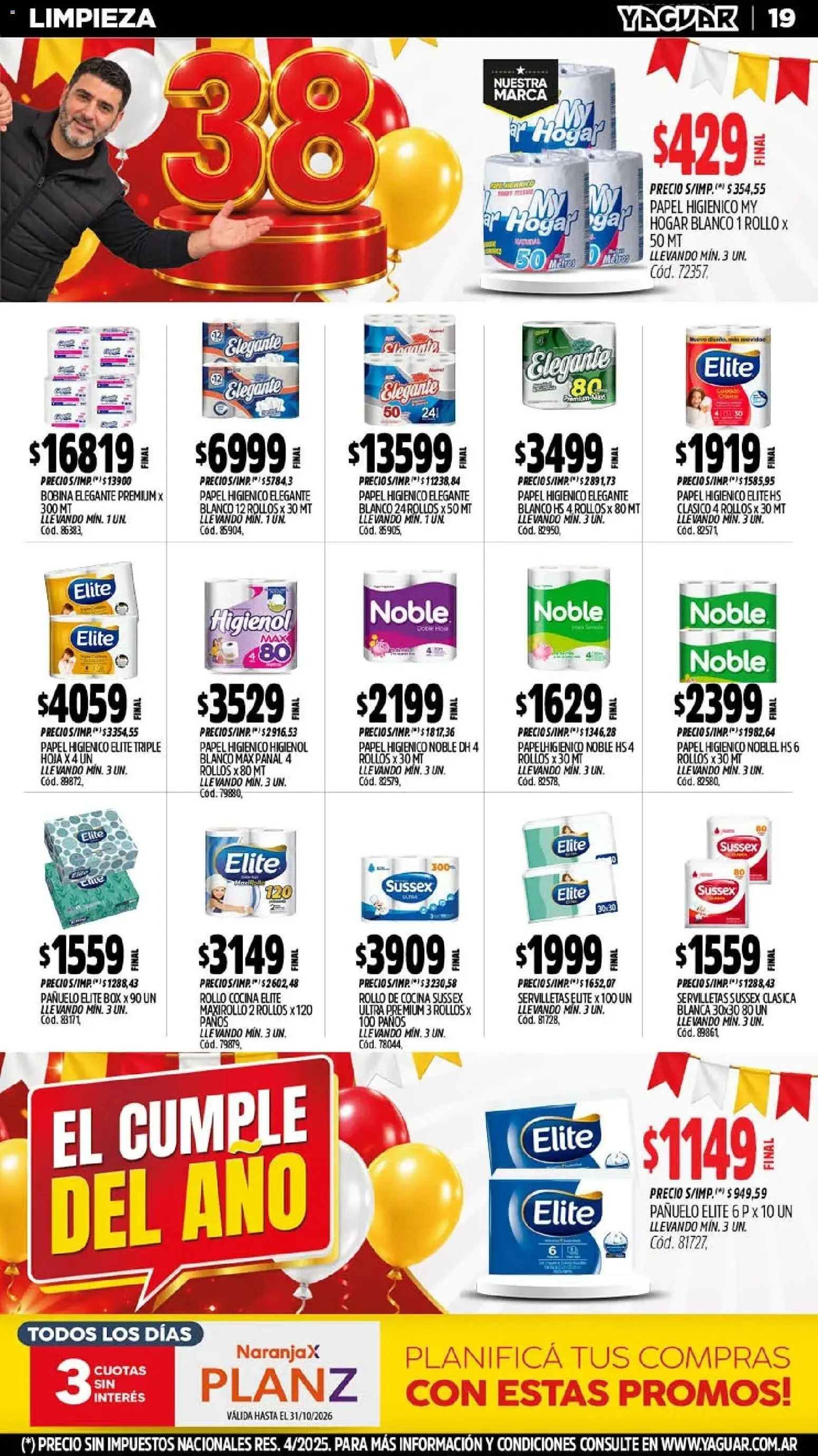 Yaguar - Oferta Semanal Córdoba │ válido desde el 26/10/2026 | Página: 21