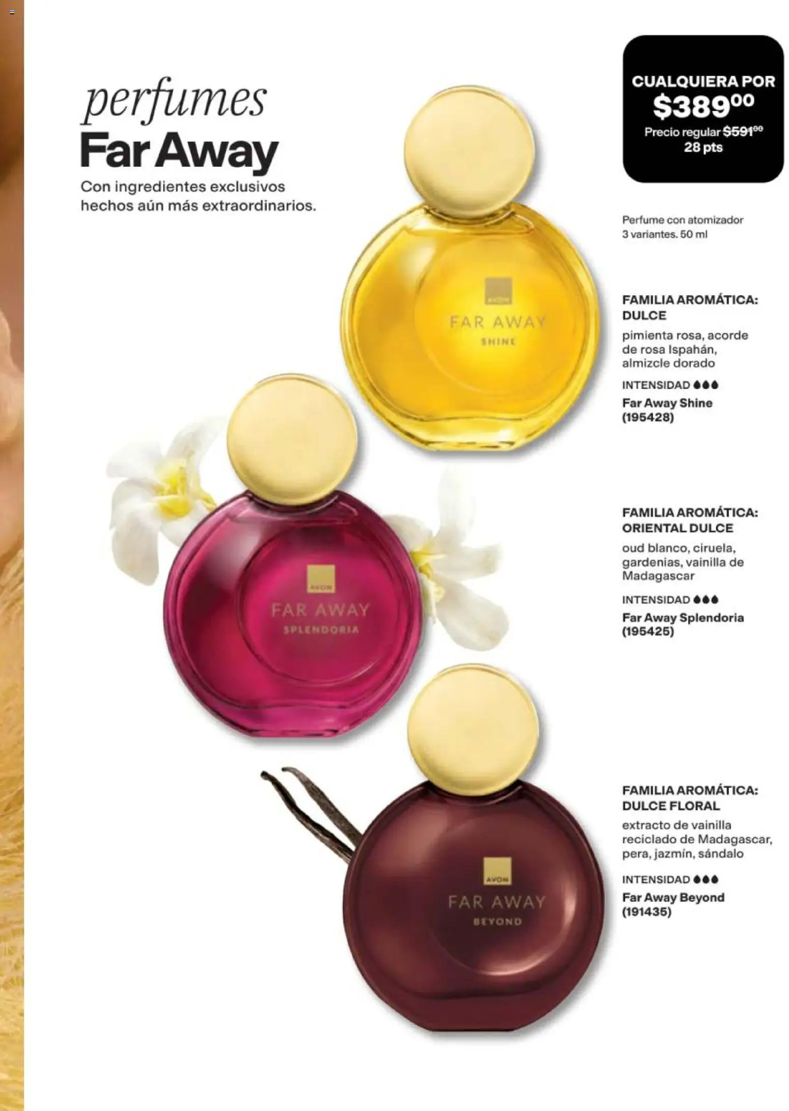 Nuevas ofertas de AVON válidas en toda la República Mexicana desde el 11/09/2026. ¡Encuentra las mejores ofertas en AVON campaña 14 2026! | Página: 71 | Productos: Pimienta, Vainilla, Perfumes, Perfume
