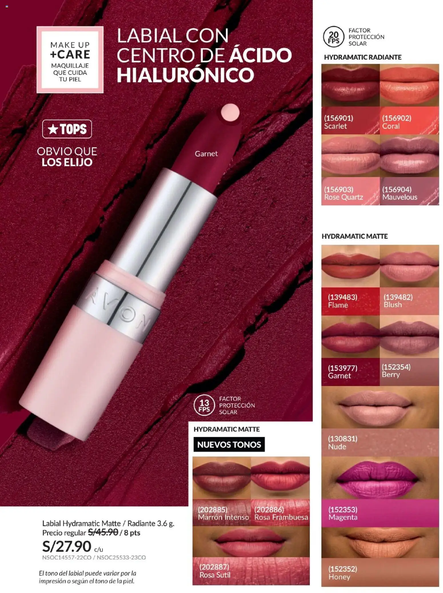 Catálogo Avon válido desde 24.05.2026 | Página: 41 | Productos: Maquillaje