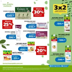 Vista previa de Farmacia San Pablo Natural, nuevo folleto de la tienda, válido en México a partir del 27/09/2026