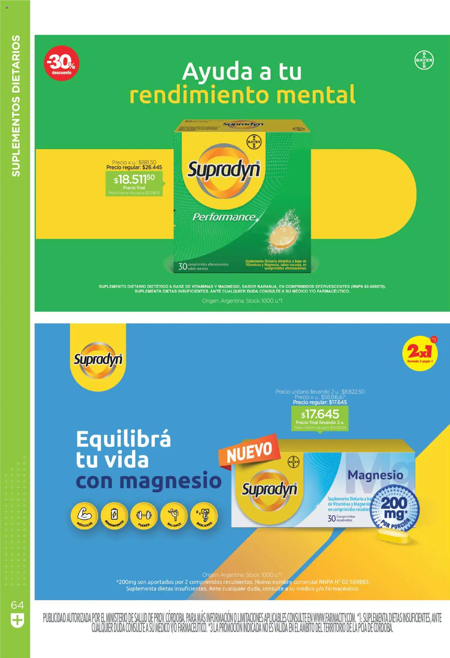 Farmacity catálogo │ válido desde el 01/10/2026 | Página: 64
