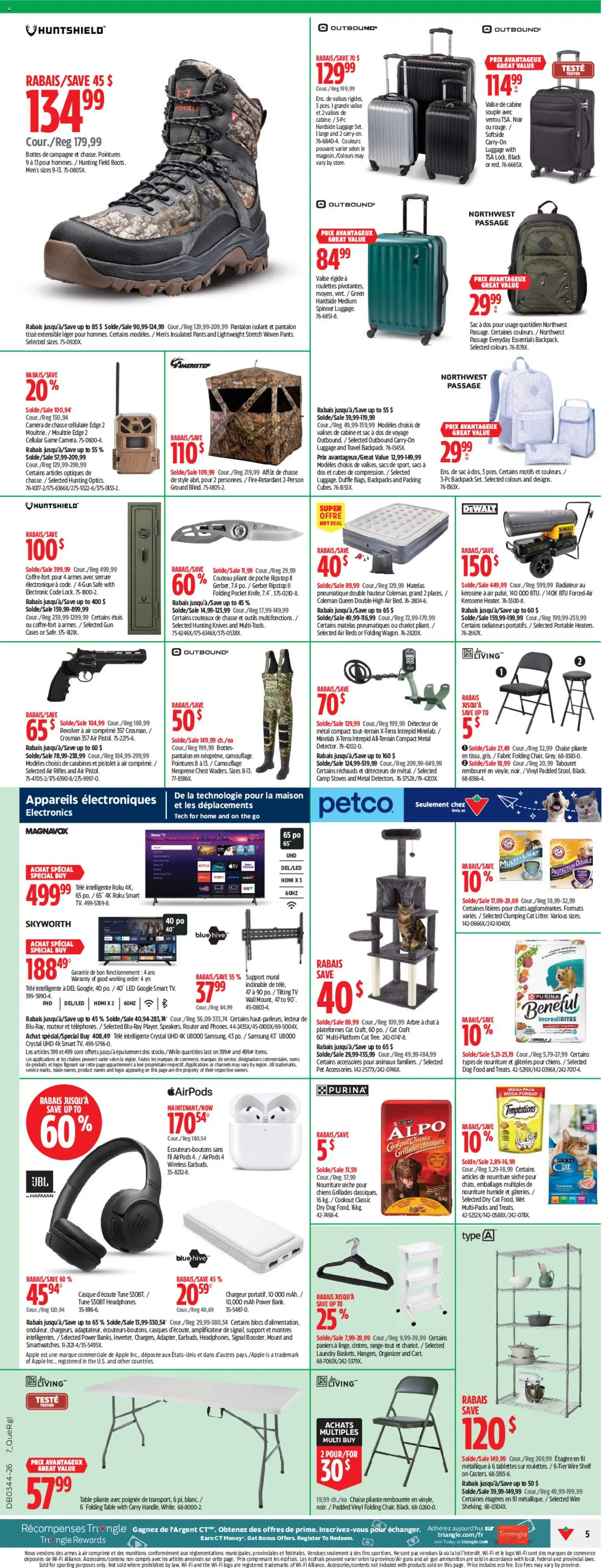 Canadian Tire flyer valid from Oct 29, 2026 | Page: 5