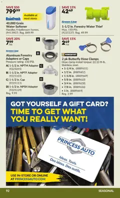 Preview of Princess Auto flyer - 2 Week Sale! from shop Princess Auto valid from 05.05.2026 | Page: 98 | Products: Cap, Adapter