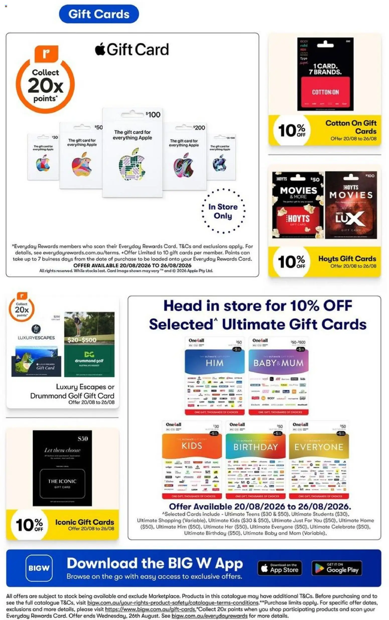 Big W catalogue - valid from 20/08/2026 | Page: 27 | Products: Date