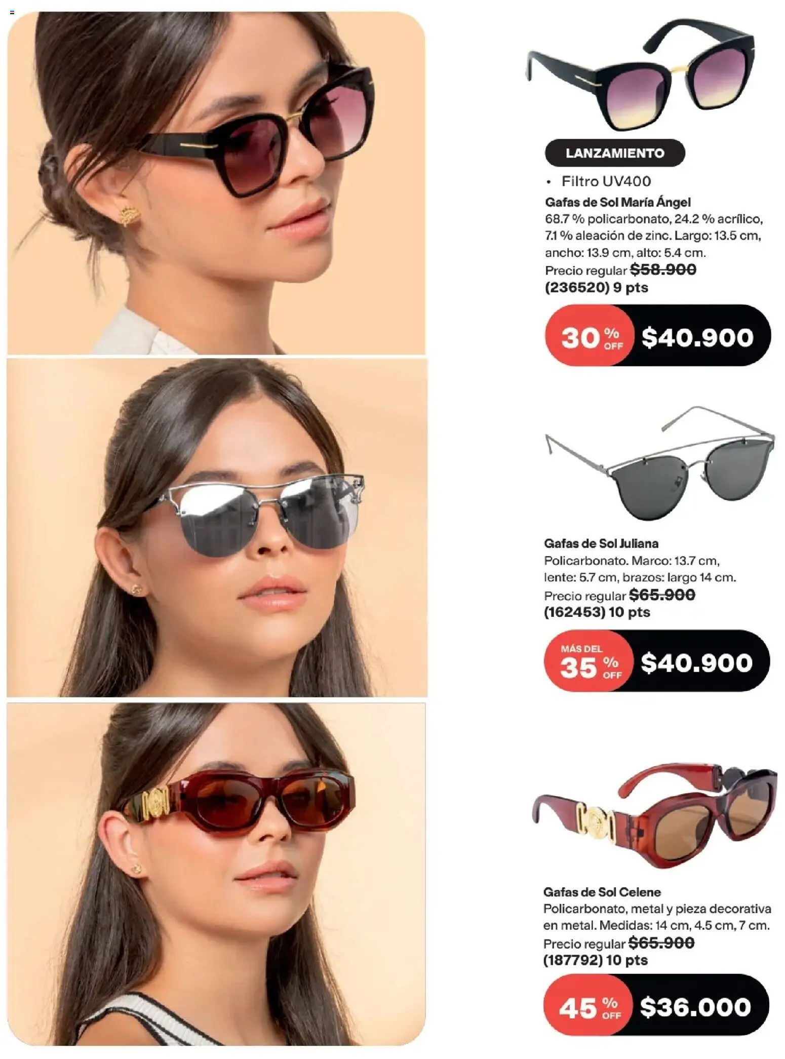 Avon revista - valida desde el 15.06.2026 | Página: 105 | Productos: Gafas de sol