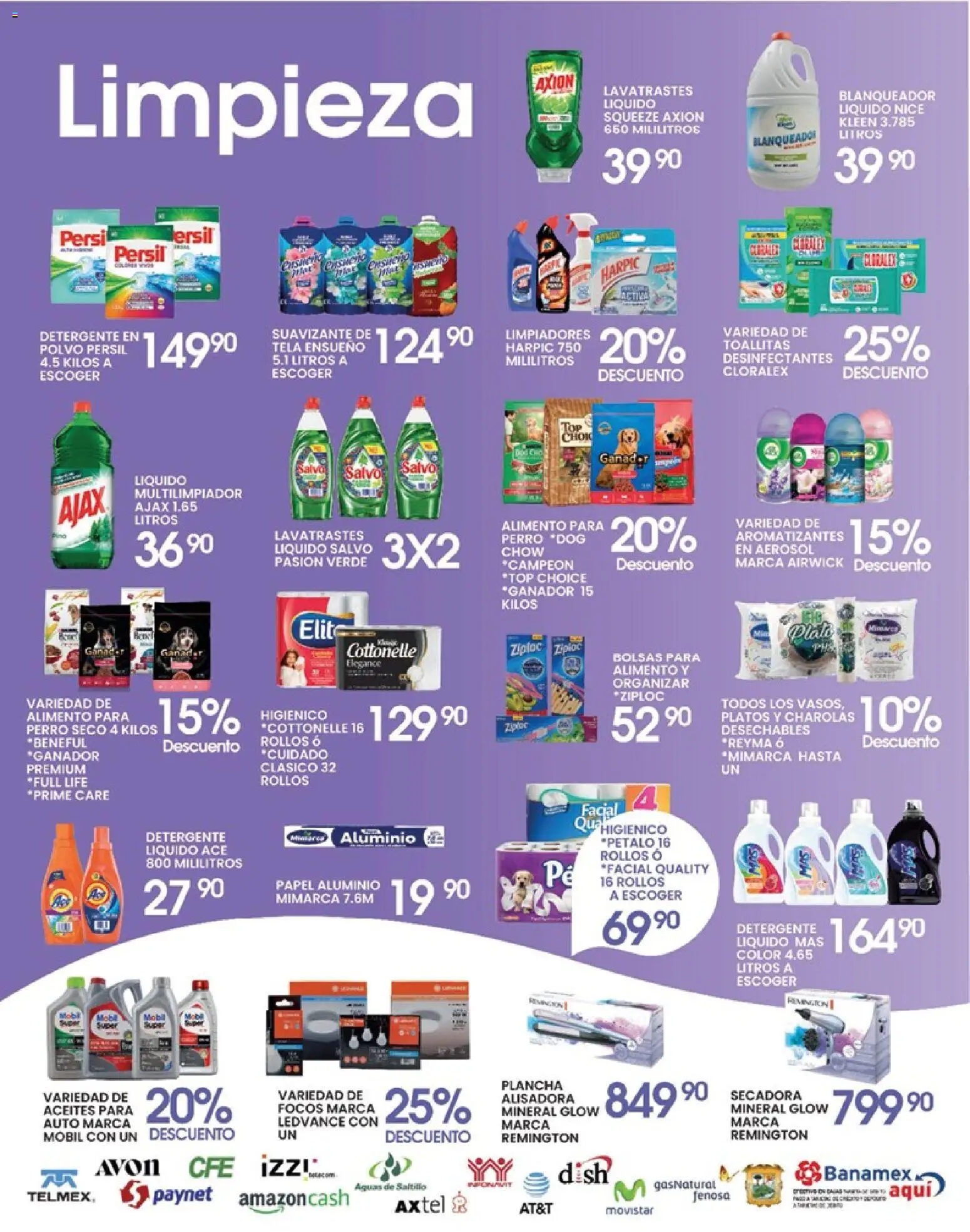 Nuevas ofertas de Alsuper válidas en toda la República Mexicana desde el 05.05.2026. ¡Encuentra las mejores ofertas en Alsuper folleto SALTILLO! | Página: 5 | Productos: Detergente, Plancha, Top, Polvo