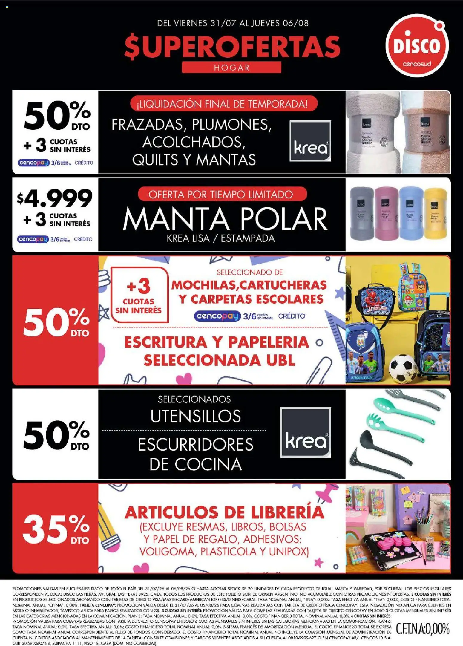 Disco - Ofertas | Electro, T. Libre y más │ válido desde el 30/07/2026 | Página: 2 | Productos: Disco, Cocina