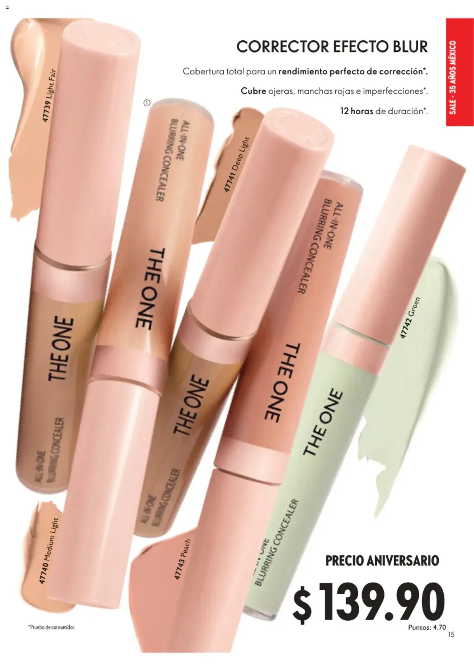 Nuevas ofertas de Oriflame válidas en toda la República Mexicana desde el 01/08/2026. ¡Encuentra las mejores ofertas en Oriflame campaña 11 2026! | Página: 15 | Productos: Corrector