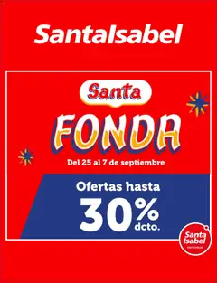 Santa Isabel Ofertas válido desde el 24.08.2026
